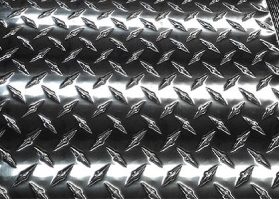 La Chine Le plat résistant de diamant de l'aluminium 3003 de glissement facile fabriquent pour des remorques fournisseur