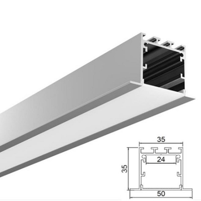 La Chine 6061 la bande en aluminium de lumière de T5 6063 T6 LED profile la place forment des profils de porte de Cabinet fournisseur
