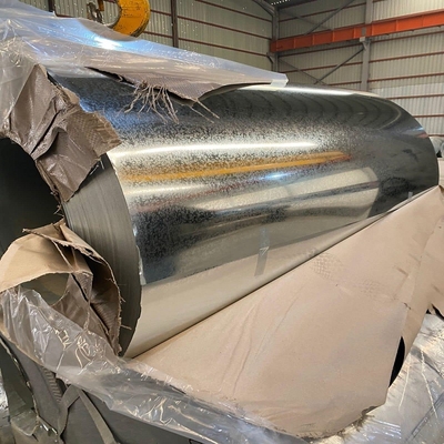 La Chine Bobine galvanisée enduite d'une première couche de peinture de tôle d'acier avec la largeur nulle de paillette 600 - 1500mm fournisseur