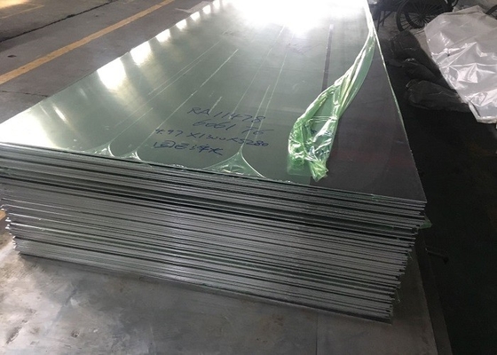 La Chine Plat en aluminium en aluminium de la feuille T6 3mm de l'alliage 6061 pour l'industrie aérospatiale fournisseur
