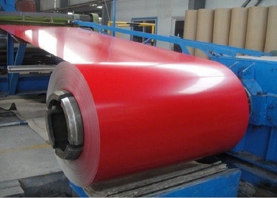 La Chine La couleur de RAL a enduit la bobine en aluminium de la résistance à l'impact de revêtement de polyester ≥9J fournisseur