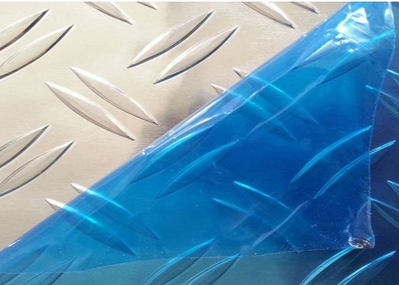 La Chine Fraisez la finition Diamond Metal Sheet 3003 la feuille en aluminium de la bobine 5052 6061 avec le film de PE de PVC fournisseur