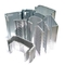 L'extrusion en aluminium structurelle de porte coulissante profile le profil en aluminium industriel de garde-robe fournisseur