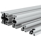 L'aluminium travaillé industriel d'extrusion supérieure profile 6063 6061 pour Windows et des portes fournisseur